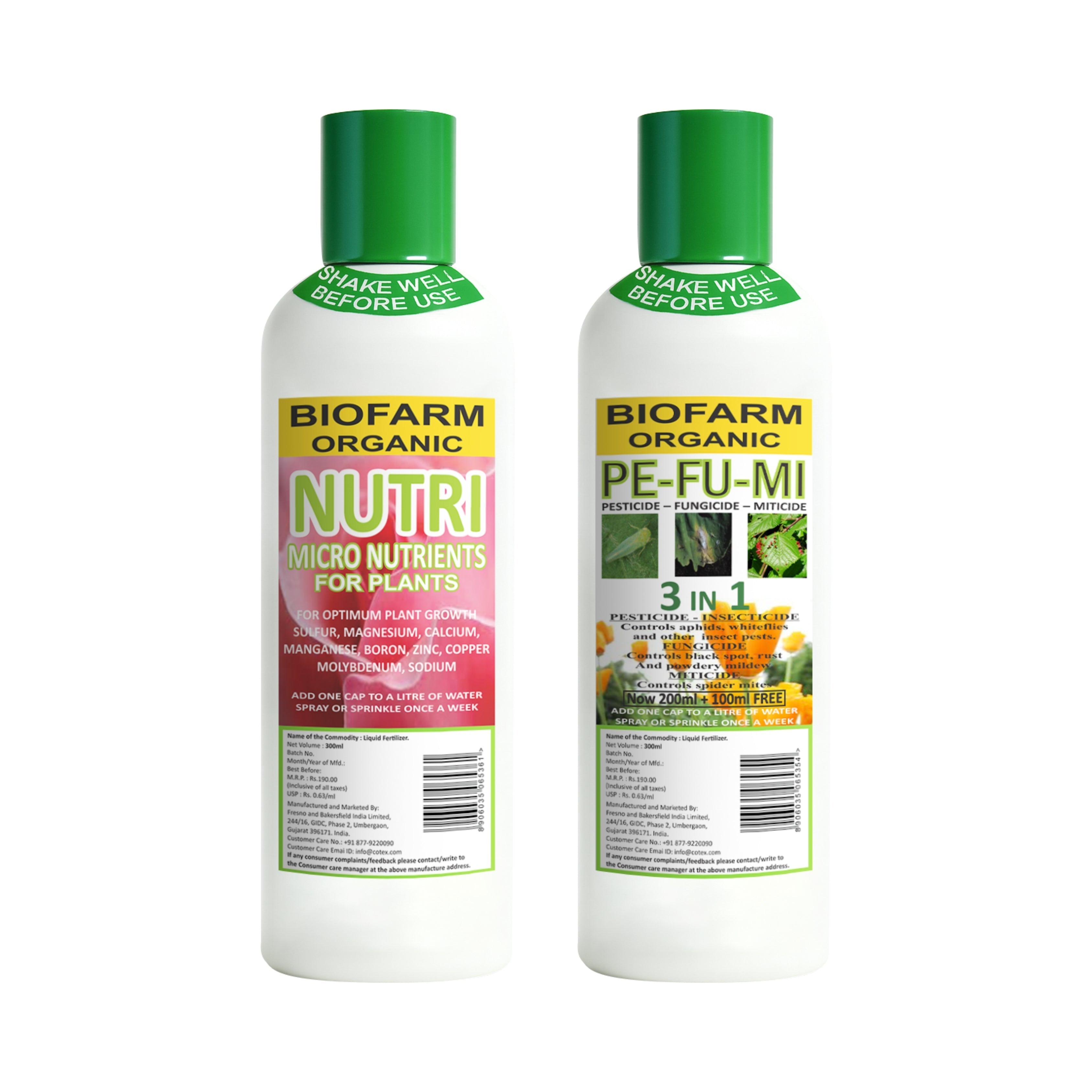 BioFarm Natural Plant Fertilizer Combo BioFarm