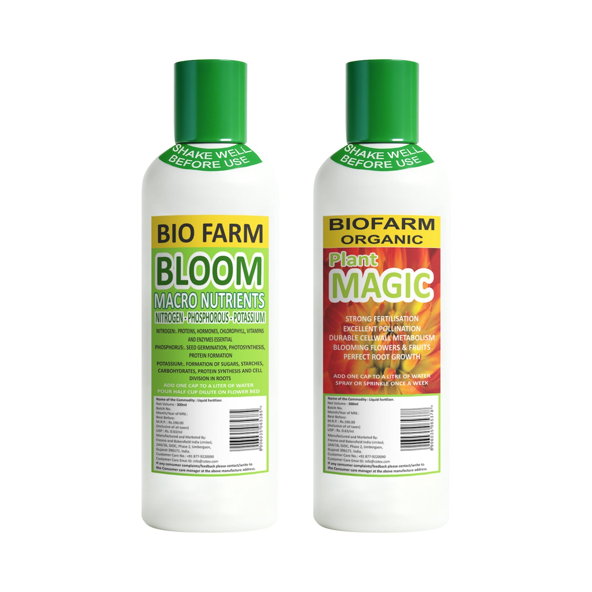 BioFarm Natural Plant Fertilizer Combo BioFarm