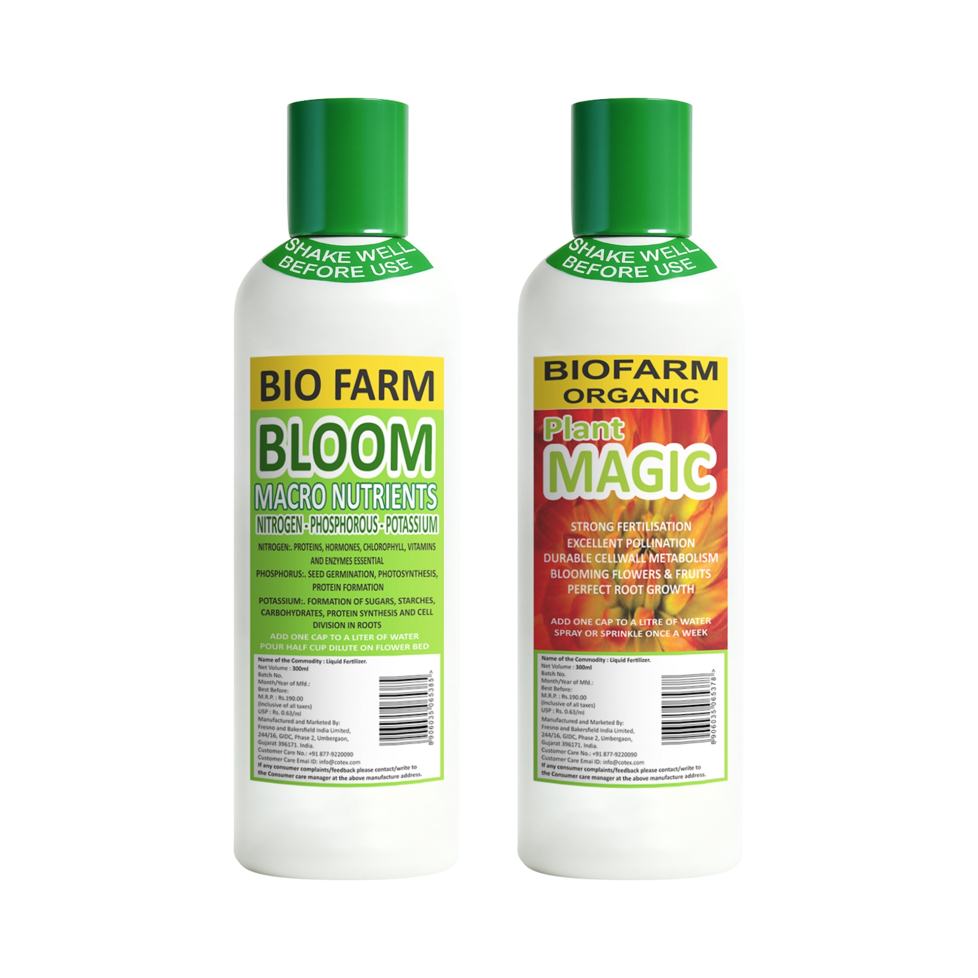 BioFarm Natural Plant Fertilizer Combo BioFarm