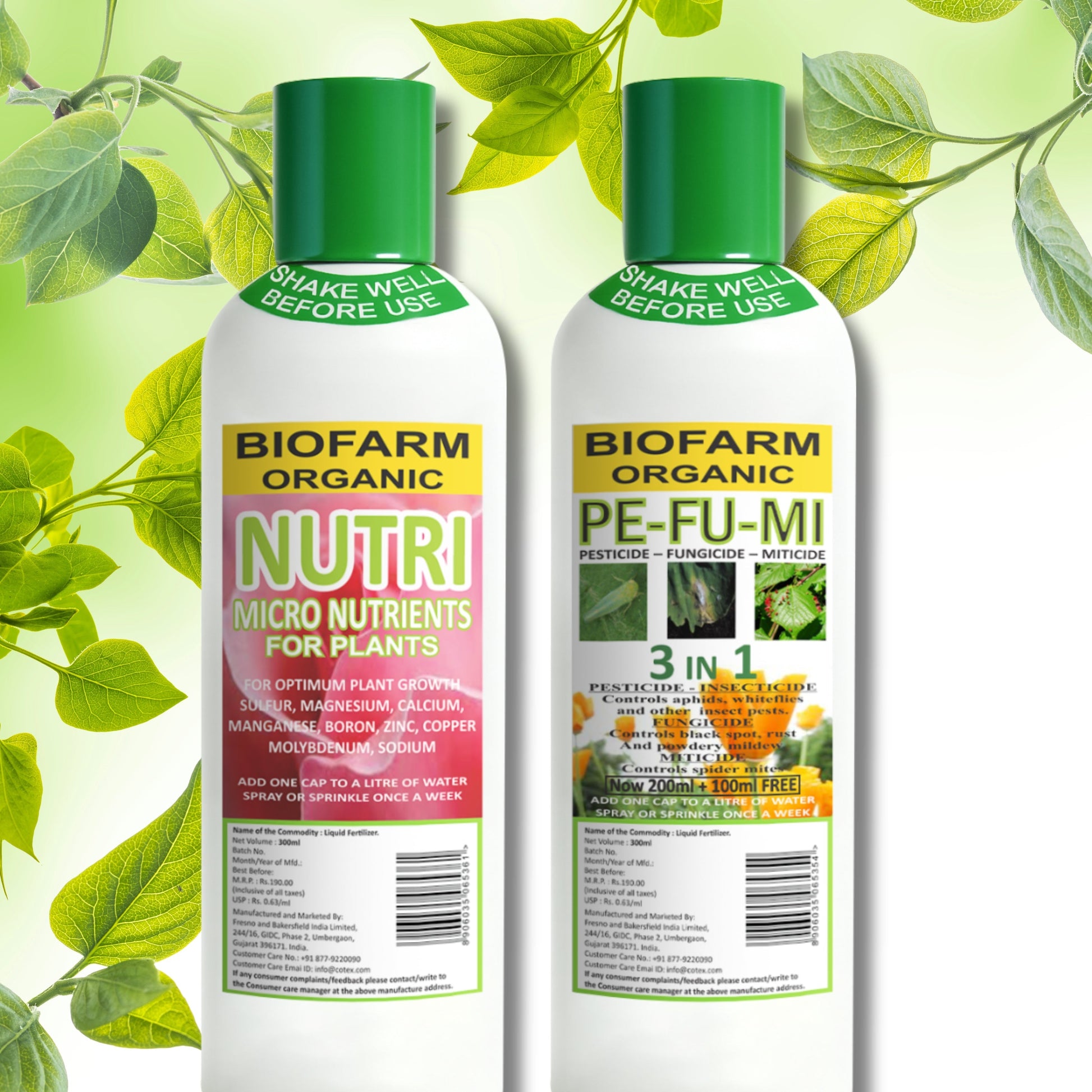 BioFarm Natural Plant Fertilizer Combo BioFarm