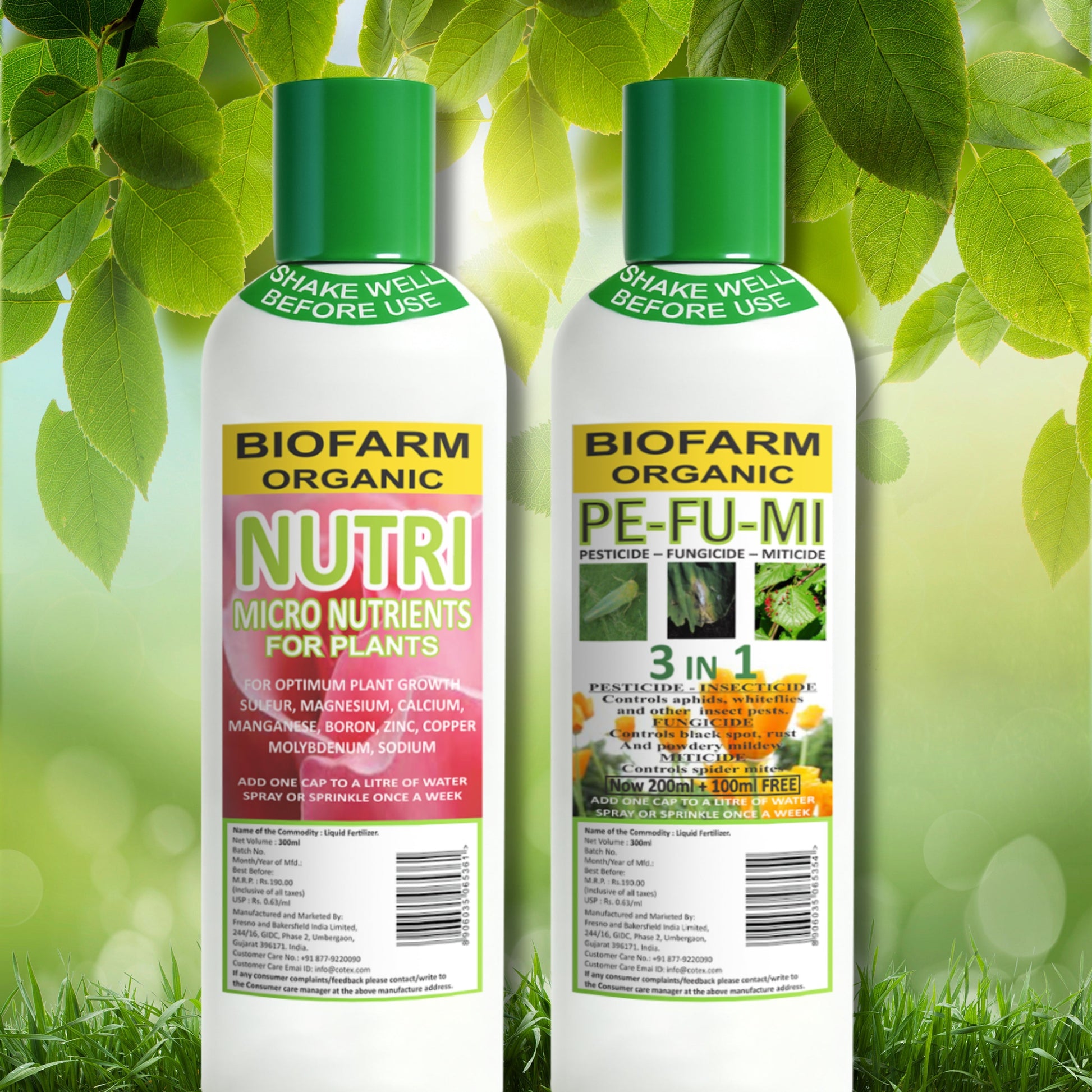BioFarm Natural Plant Fertilizer Combo BioFarm