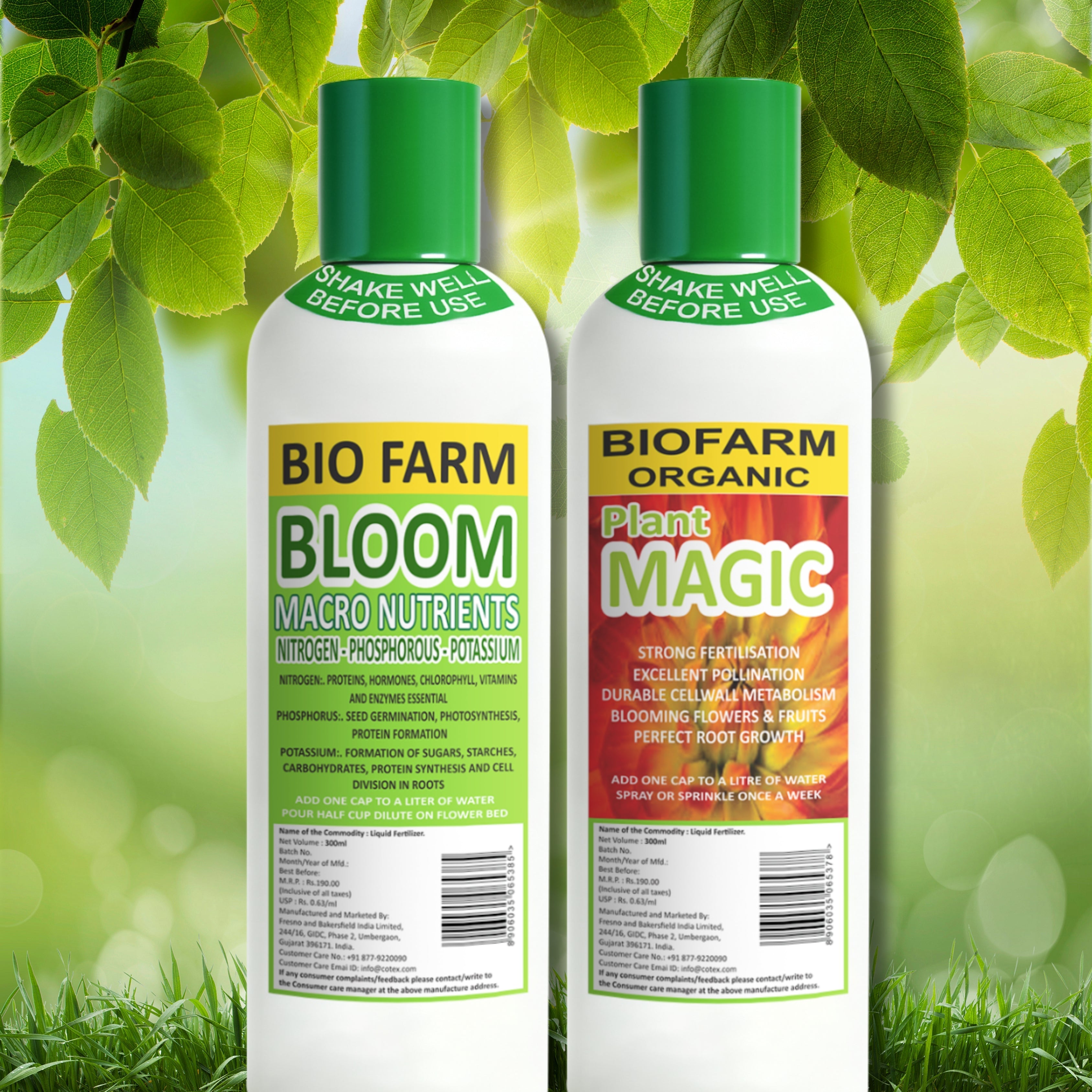 BioFarm Natural Plant Fertilizer Combo BioFarm