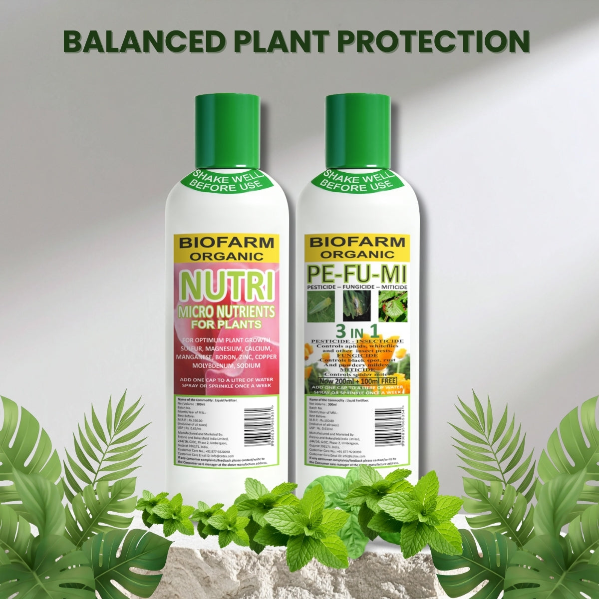 BioFarm Natural Plant Fertilizer Combo BioFarm