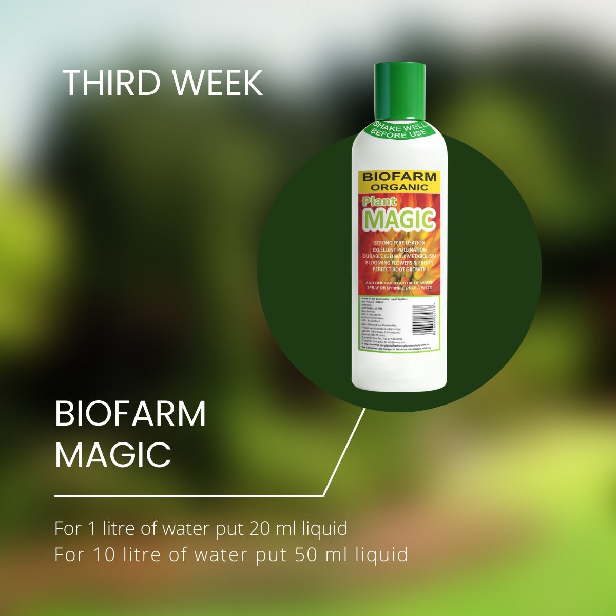 BioFarm Multi Purpose Fertilizers with Pot Fertiliser BioFarm