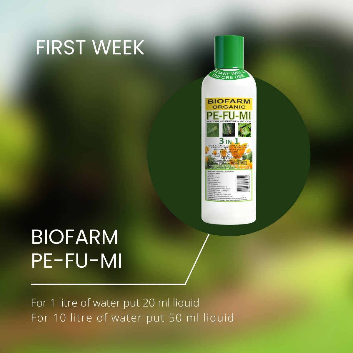 BioFarm Multi Purpose Fertilizers with Pot Fertiliser BioFarm