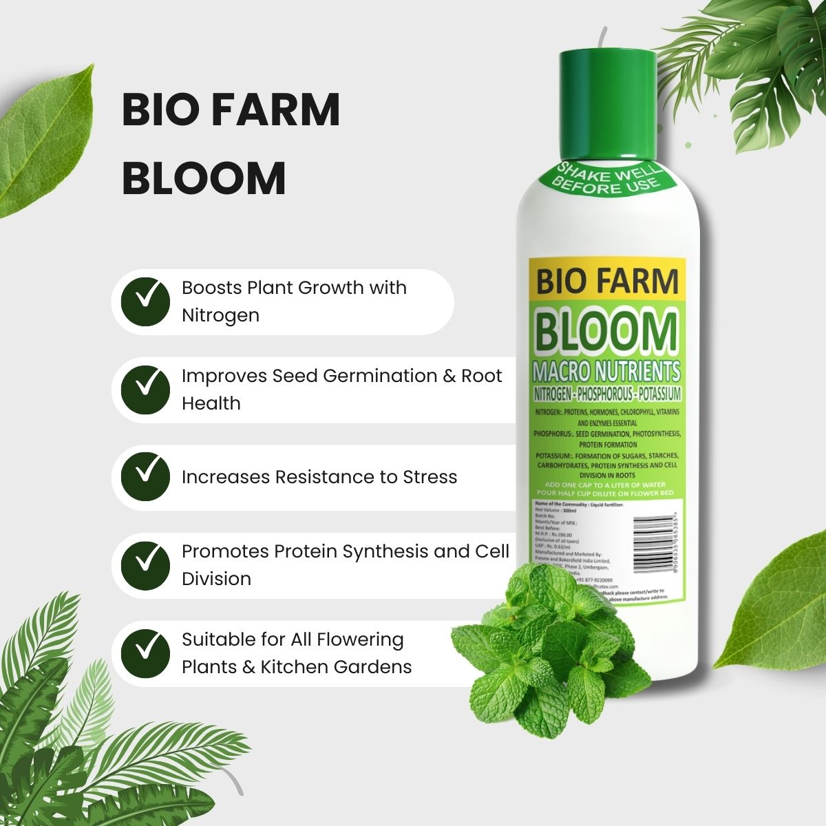 BioFarm Bloom 5 Litre