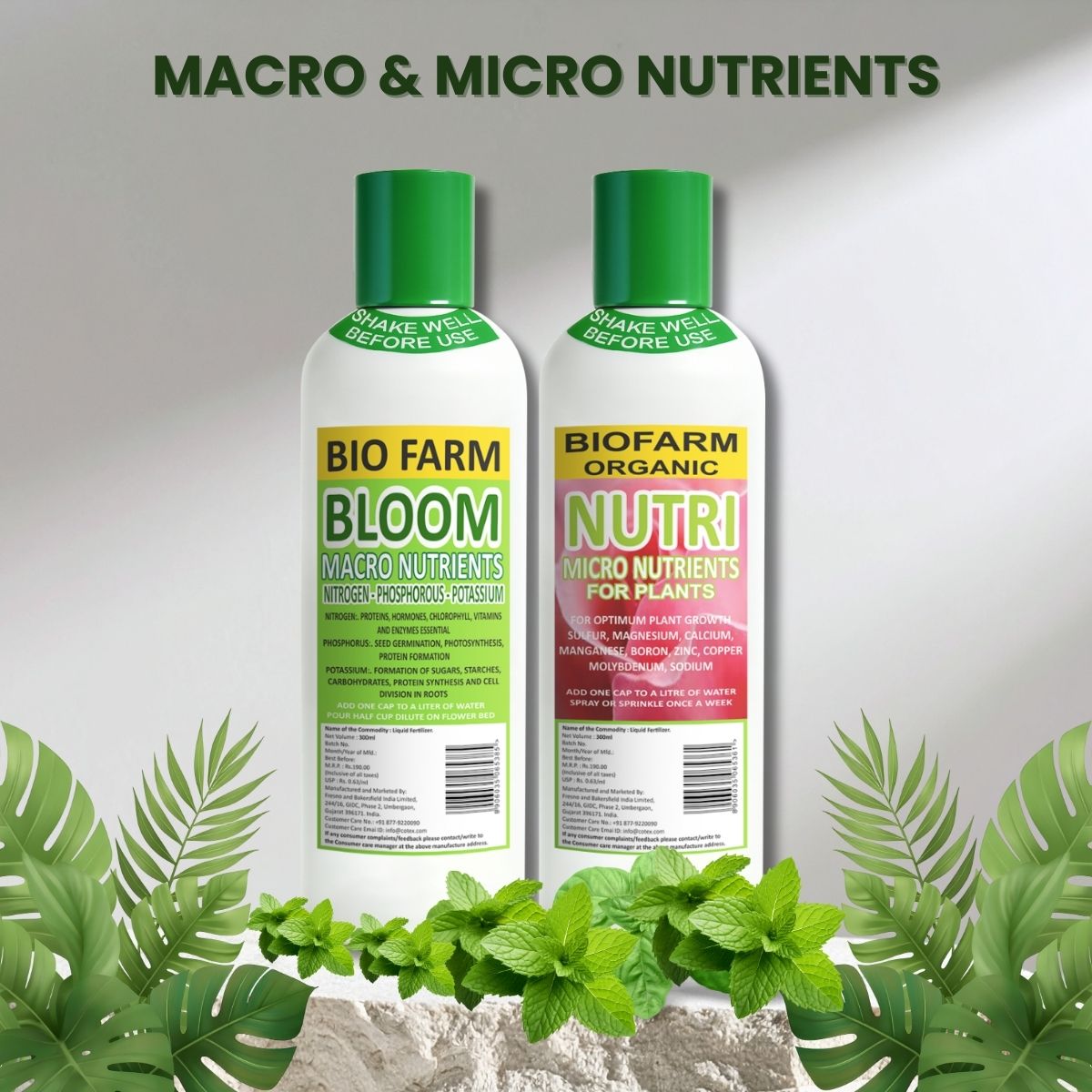 BioFarm Natural Plant Fertilizer Combo BioFarm
