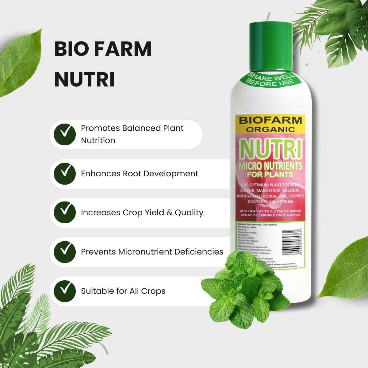 BioFarm Nutri 5 Litre