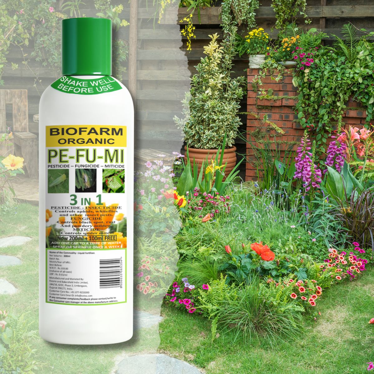 BioFarm PE-FU-MI – Plant Growth Promoter Liquid (5 Litre)